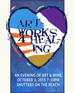 Attend Artsworks4Healing Oct 3 at Shutters on the Beach in Santa Monica