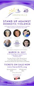 Stand Up Against Domestic Violence @ The Moss Theater  | Santa Monica | California | United States