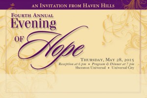 Fourth Annual Evening of Hope @ Sheraton Universal | Universal City | California | United States